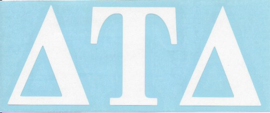 GREEK LIFE FRATERNITY STICKERS - 2" Decal Sticker