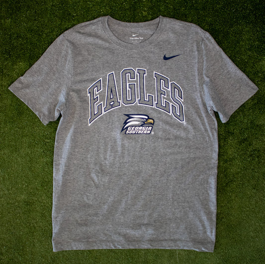 NIKE - EAGLES ARCH Core Cotton Tee - HEATHER GREY