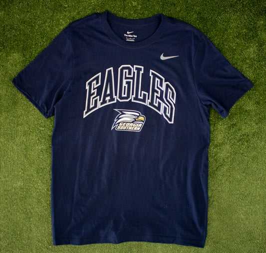 NIKE - EAGLES ARCH Core Cotton Tee - NAVY