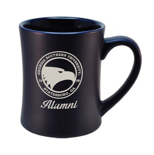 ALUMNI 16oz Etched Ceramic Coffee Mug - NAVY