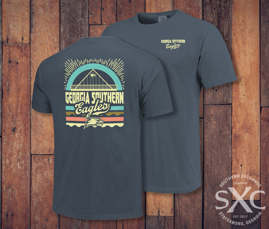 Eagle Creek Bridge - Denim Comfort Color
