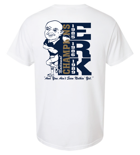 ERK 100 National Champions Lean - Comfort Colors White Tee