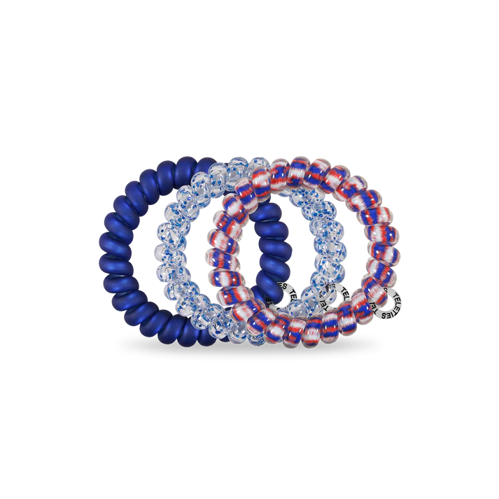 TELETIES - Large Hair Ties (3 pack) - Fire Workin' It