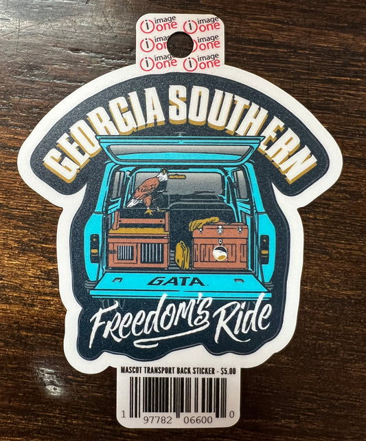 The Freedom Program - Freedom's Ride Sticker Decal (MINI)