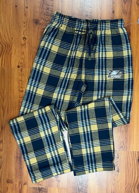*SALE* CONCEPTS Fall 2024 Flannel Plaid NAVY/Gold Unisex Lounge Pants