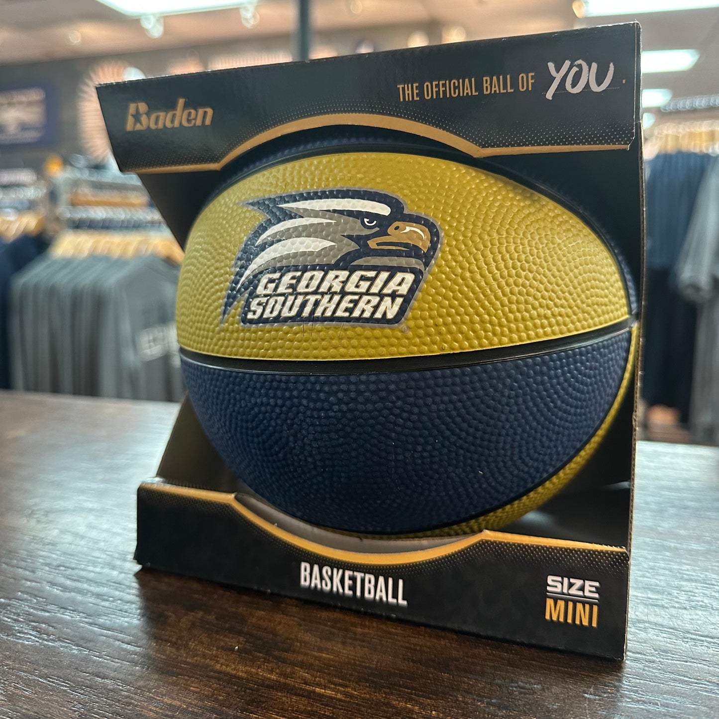 Mini Rubber Basketball - Officially Licensed - Size 3 - 7" Diameter