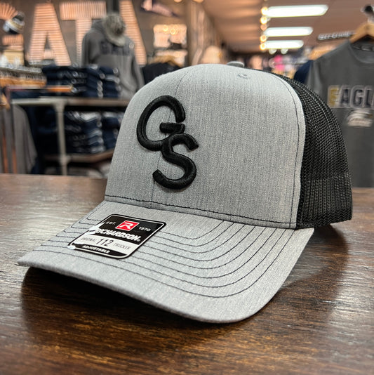 Richardson 112 - Interlocking GS Heather Grey/Black (Black GS)