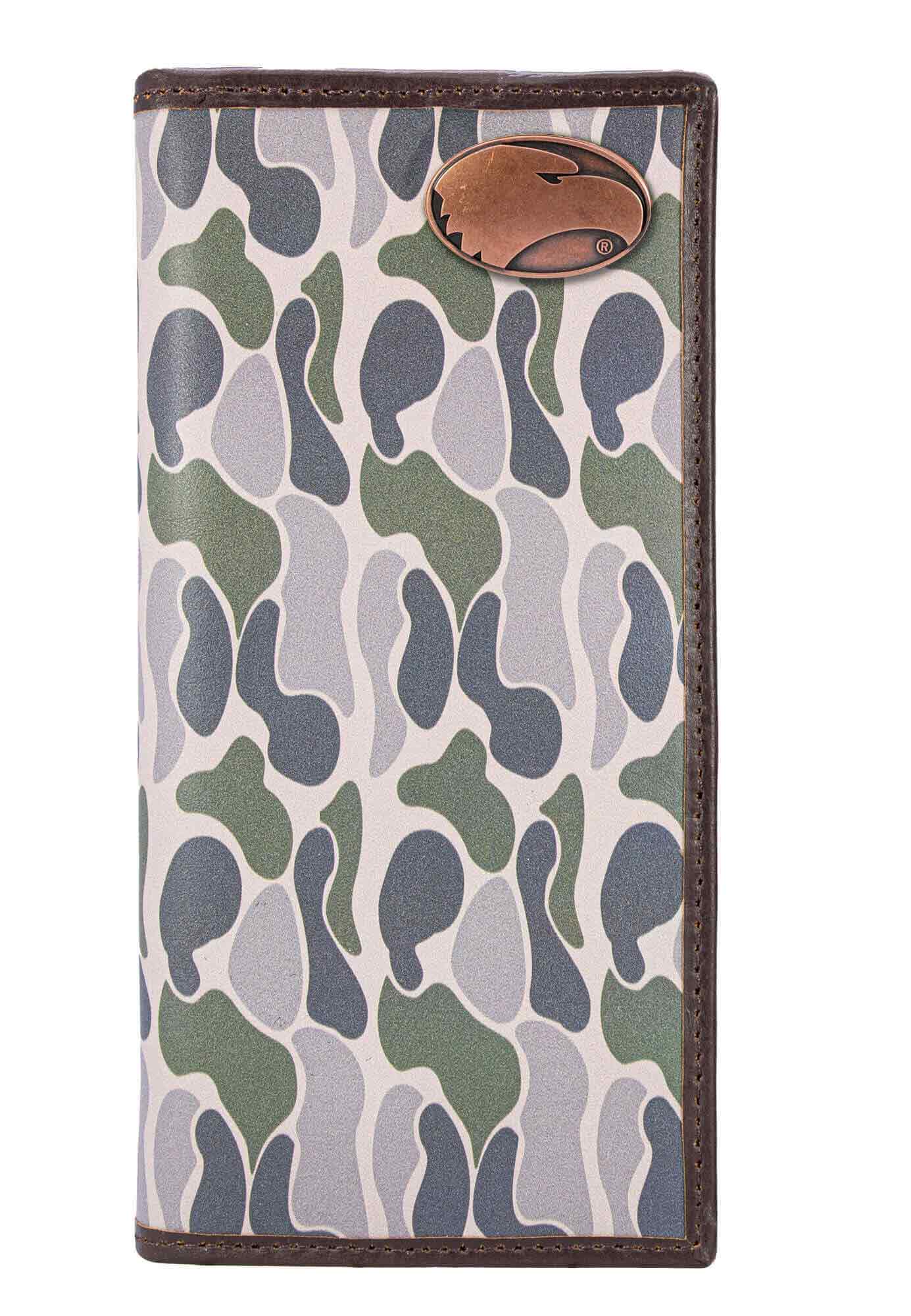 Roper Wallet - Old School Camo Leather – Southern Exchange Company