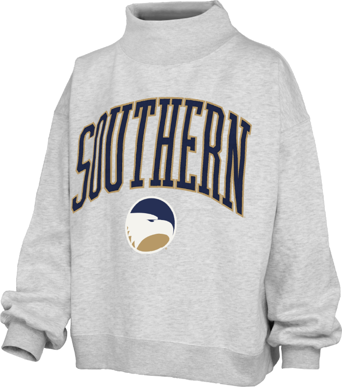 Pressbox - SOUTHERN Academic Mock Embroidery Applique - Ash