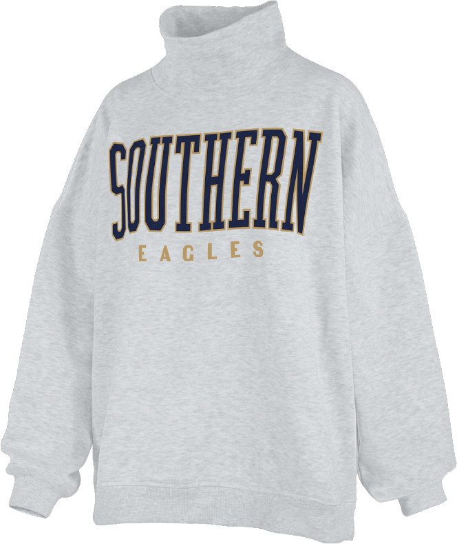 Pressbox - EAGLES Echo Funnel Mock Applique - Ash