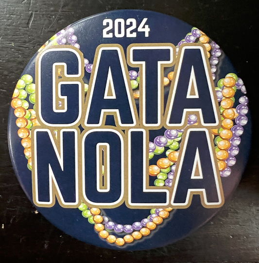 GATA NOLA New Orleans Bowl 2024 Button