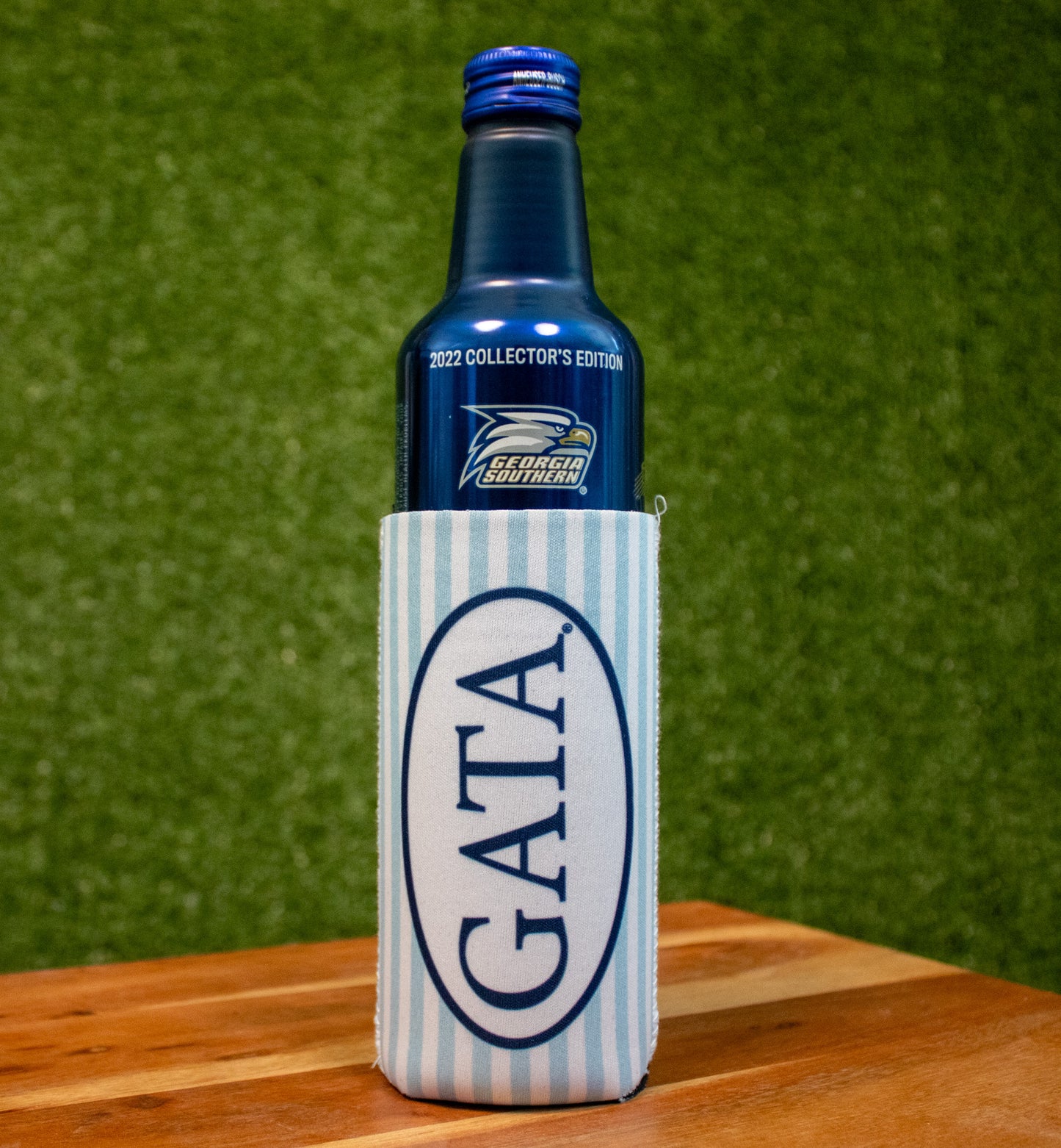 NEOPRENE SLIM CAN KOOZIE - GATA Seersucker