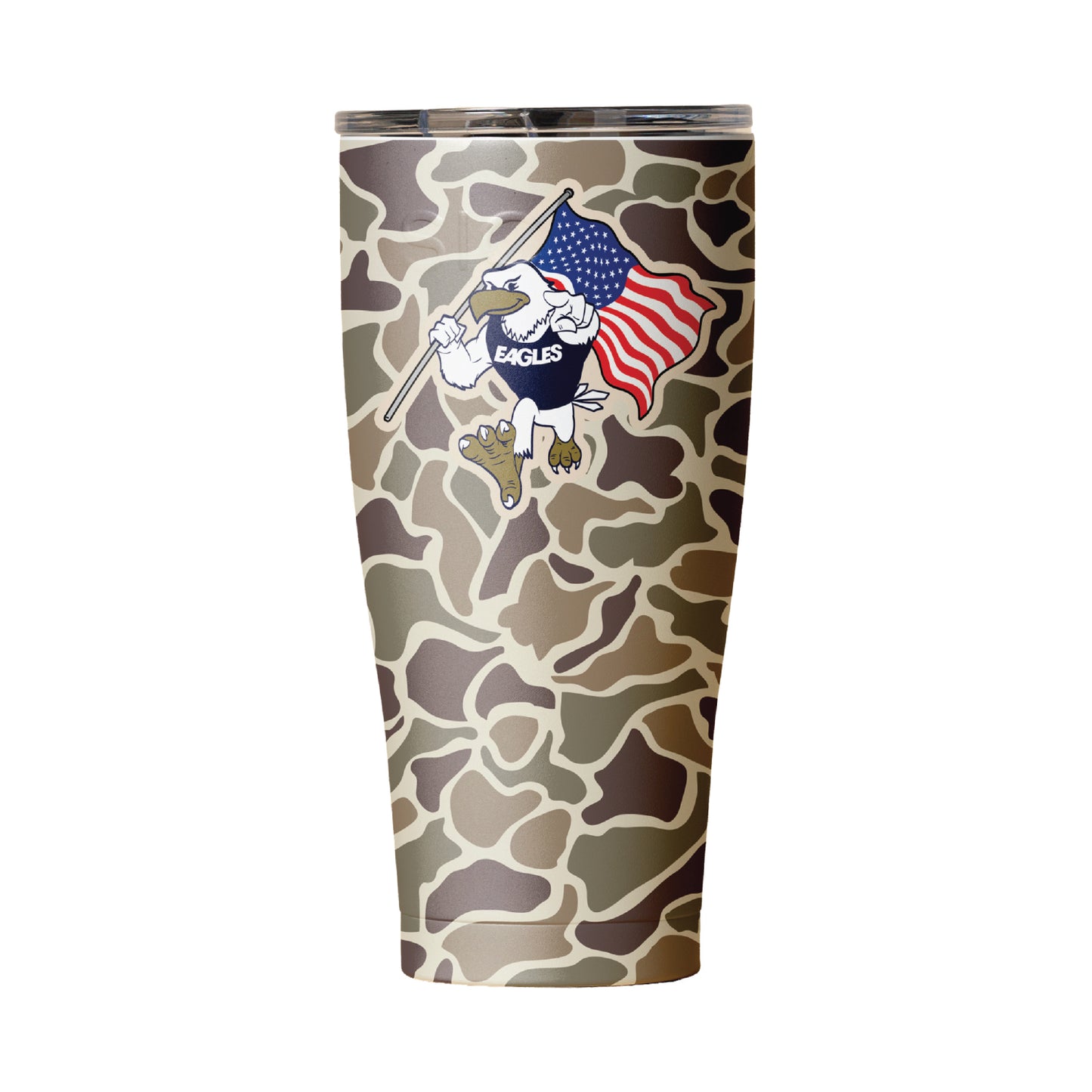 30oz CAMO Stainless Tumbler - Salute To Service