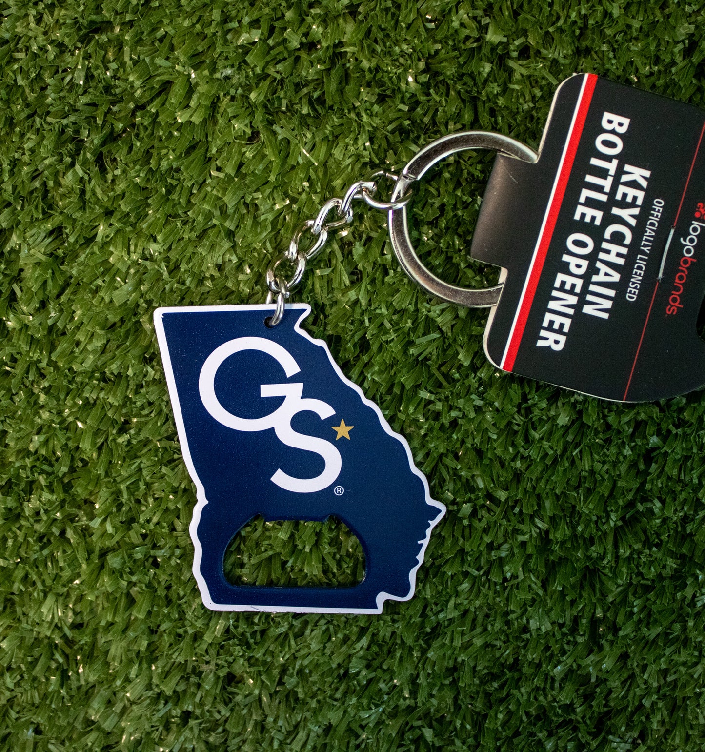 Bottle Opener Keychain - State Of Georgia