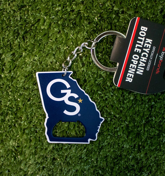 Bottle Opener Keychain - State Of Georgia