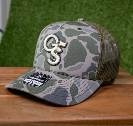 Richardson 112 - Marsh Duck/Olive Camo - GS Golf Logo Patch