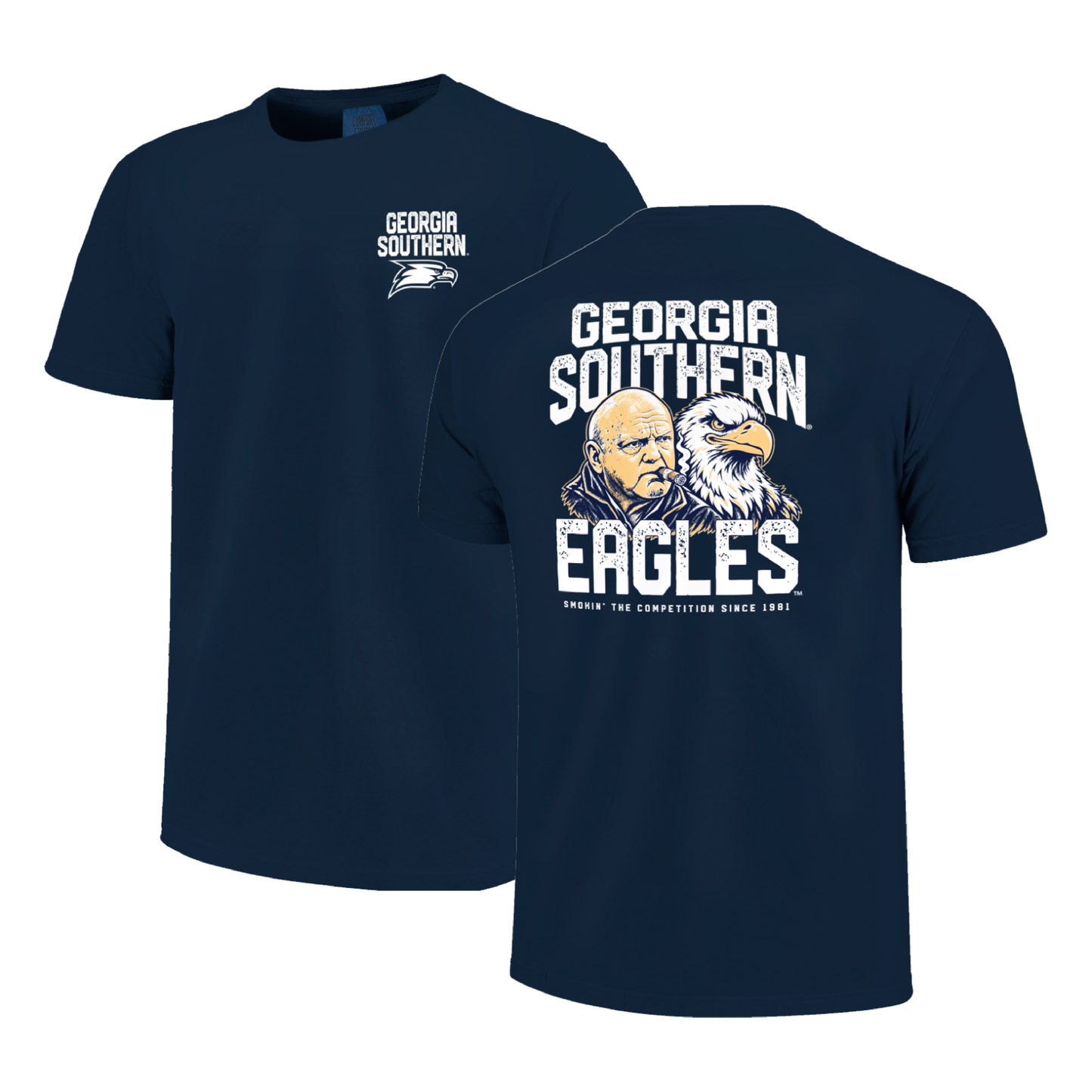 Erk Smokin' The Competition - True Navy Comfort Colors