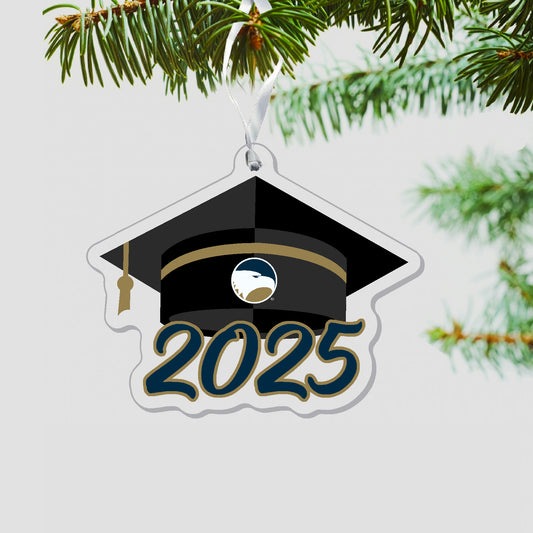 2025 Grad Cap Acrylic Ornament