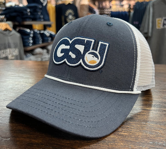 PUKKA Structured Rope Twill Trucker GSU - Navy/White