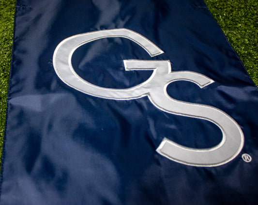 Garden Flag - Applique Interlocking GS - 2 Sided