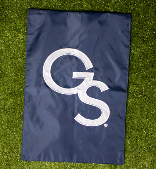 Garden Flag - Applique Interlocking GS - 2 Sided