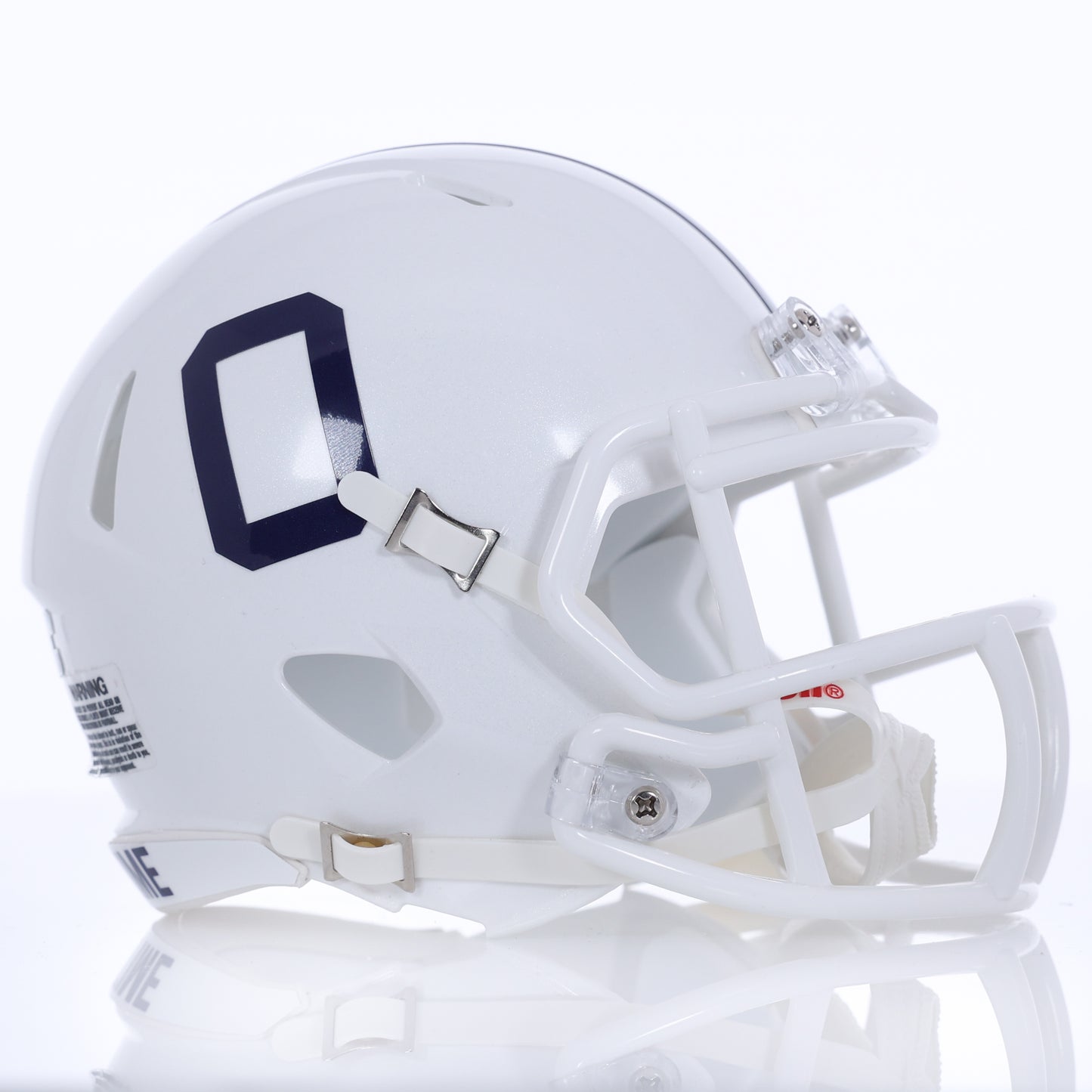 MINI FOOTBALL HELMET COLLECTABLE - 2024 WHITE OUT