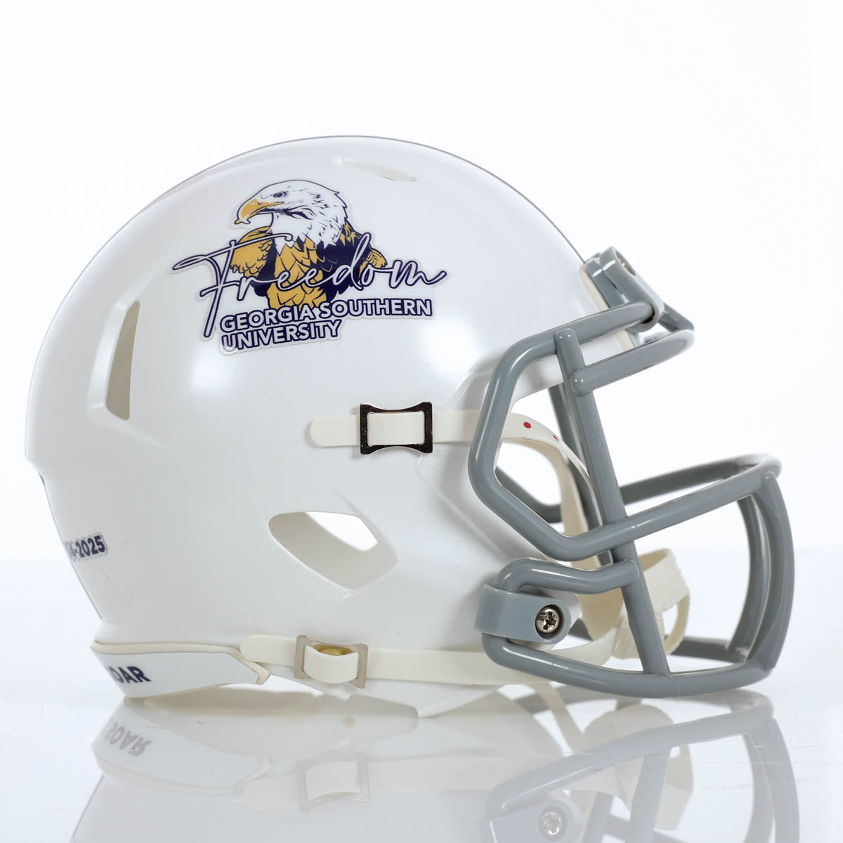 collectable football helmets Mississippi (Ole Miss) Rebels Speed Replica Full Size Helmet Powder Blue Officially Licensed Made by Riddell Not to be used for play NY Giants Riddell Speed Authentic