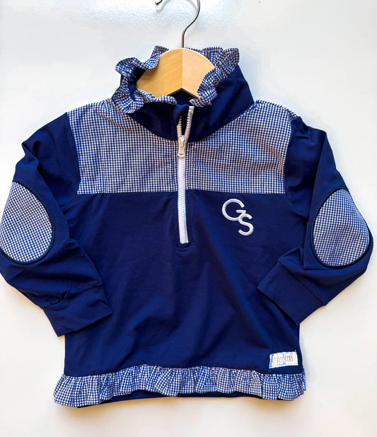Because Kids - Girls Half Zip Pullover