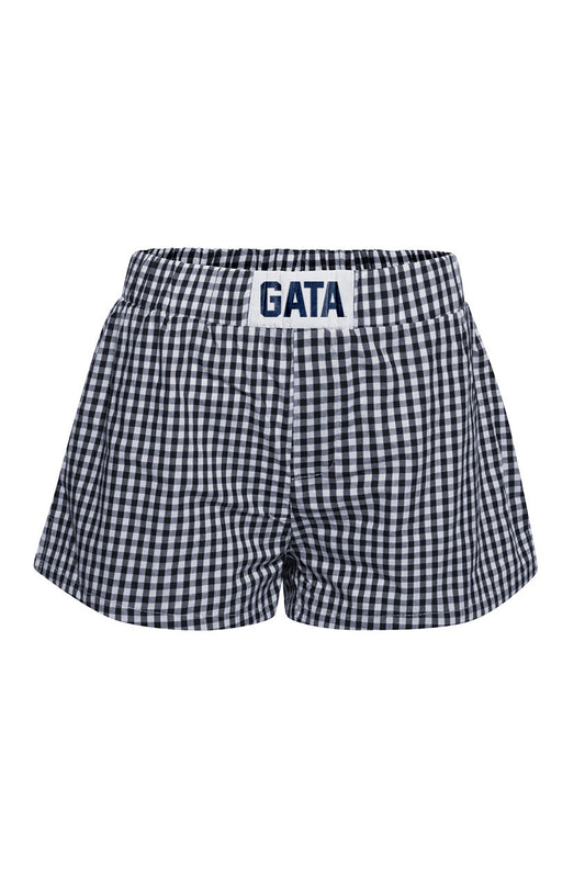 HYPE AND VICE - Women's GATA Gingham Short
