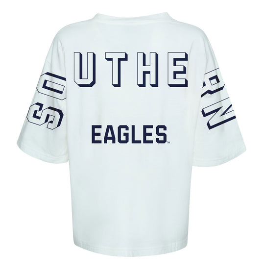 HYPE AND VICE - Women's Football Oversized Tee