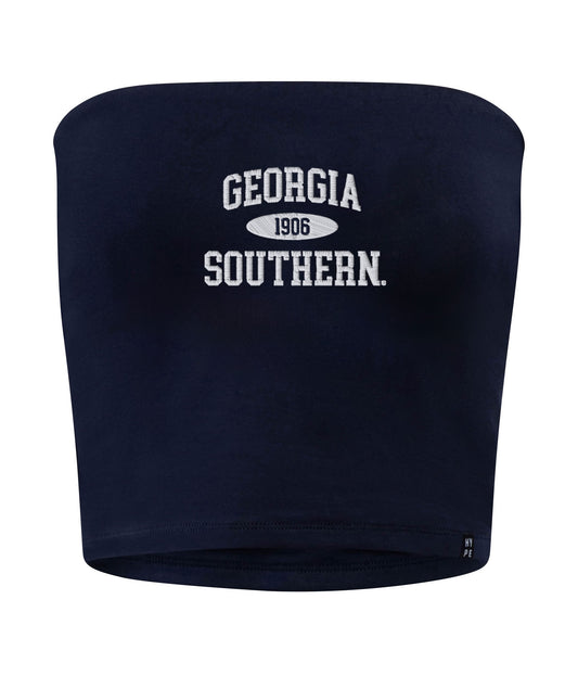 HYPE AND VICE - Women's TUBE TOP - NAVY