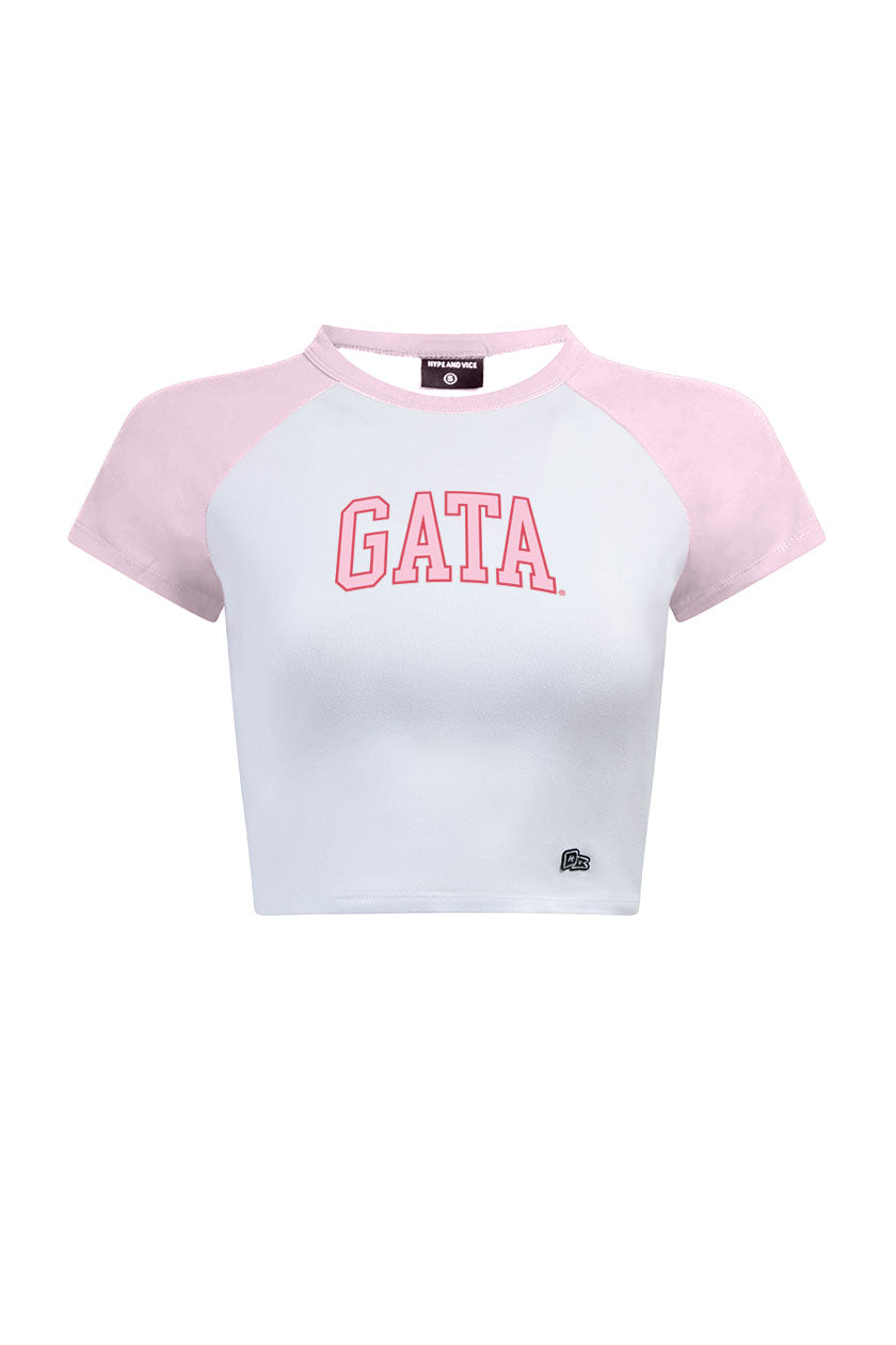 HYPE AND VICE - Women's Homerun Tee - Pink GATA