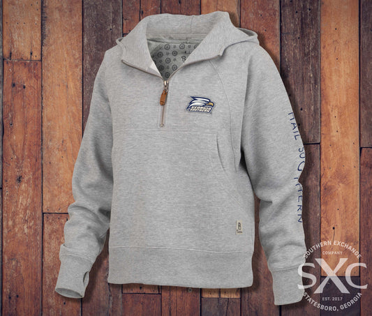 PRESSBOX FALL 2024 Ladies Half Zip Hood