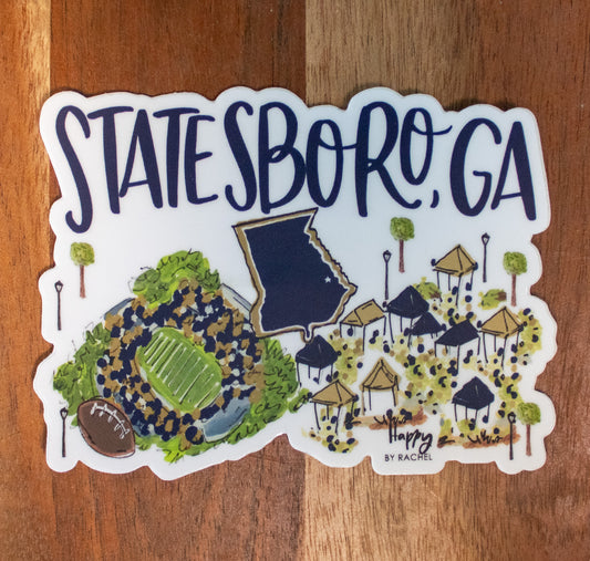 STATESBORO STICKER by Happy By Rachel