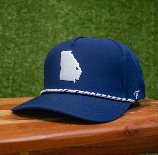 STATE OF STATESBORO Performance Hat by Happy Threads