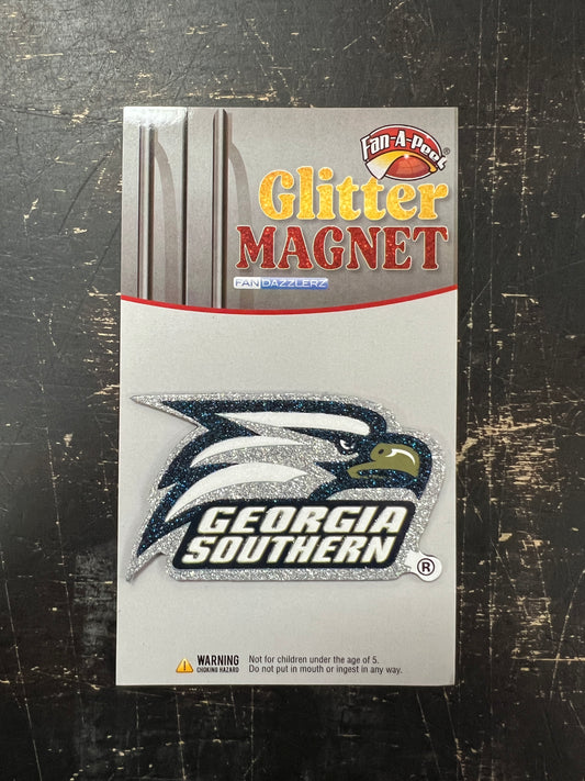 Athletic Eagle Glitter Magnet
