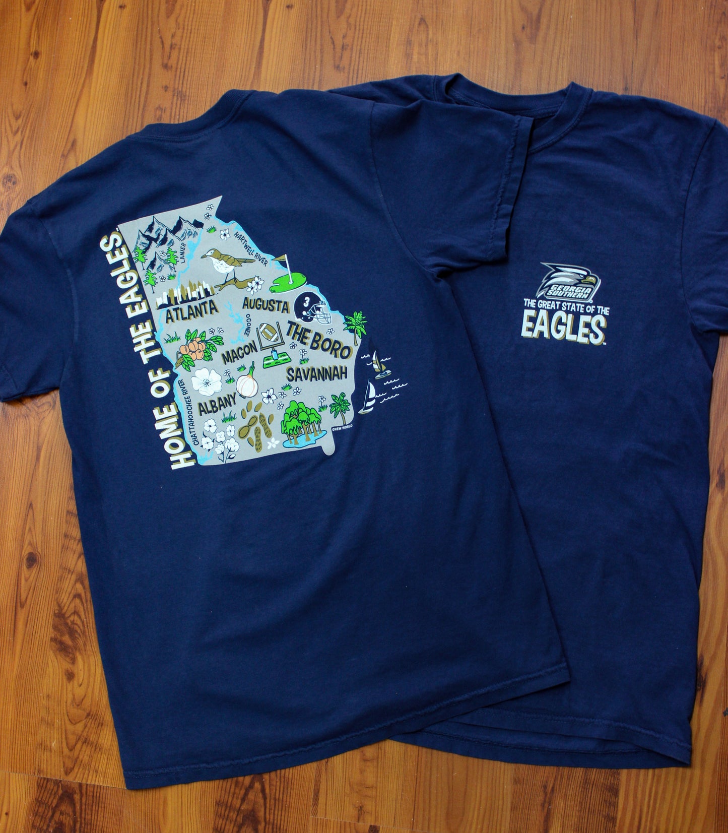 State Of The Eagles - Navy Comfort Colors
