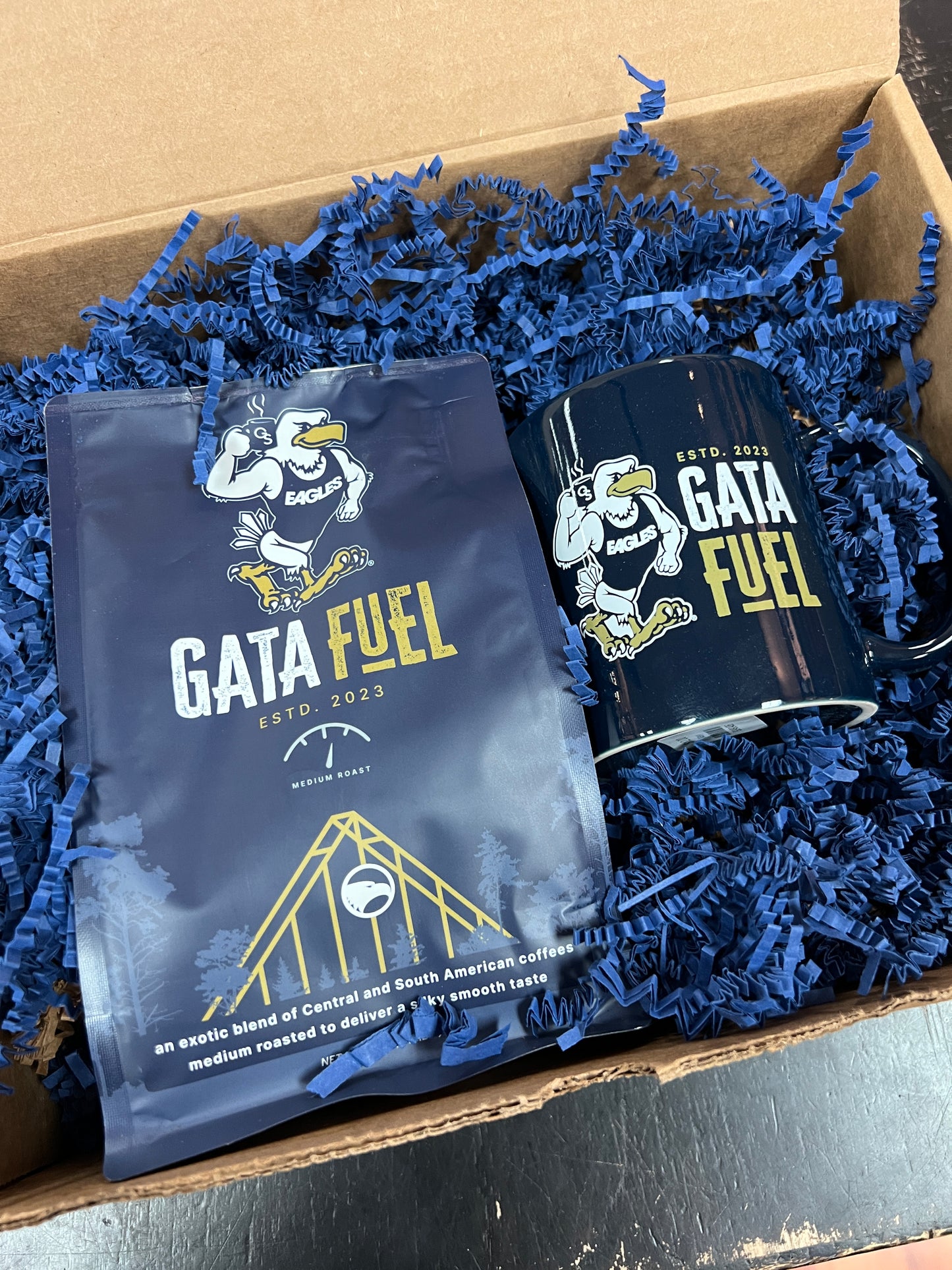 GATA Fuel Coffee GIFT BOX - 12oz Bag + Mug