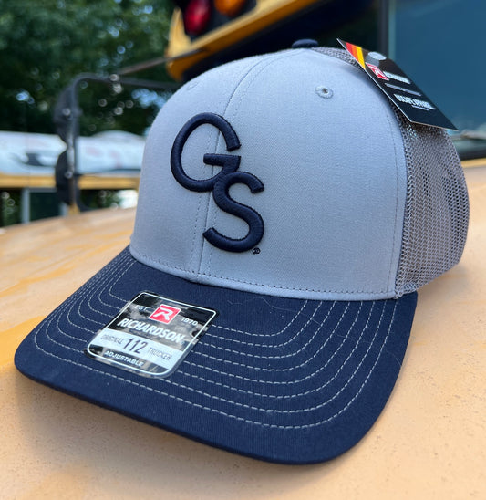 Richardson 112 - Interlocking GS Heather Grey/Navy