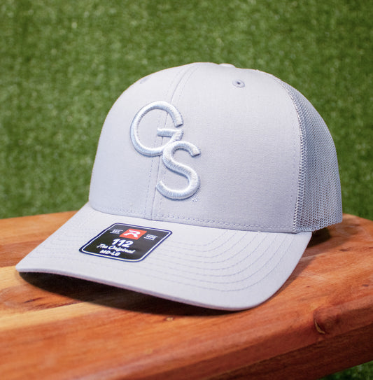 Richardson 112 - Interlocking GS Tonal Light Grey