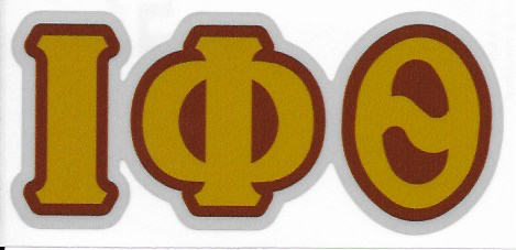 GREEK LIFE FRATERNITY STICKERS - 2" Decal Sticker