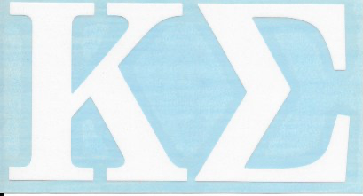 GREEK LIFE FRATERNITY STICKERS - 2" Decal Sticker
