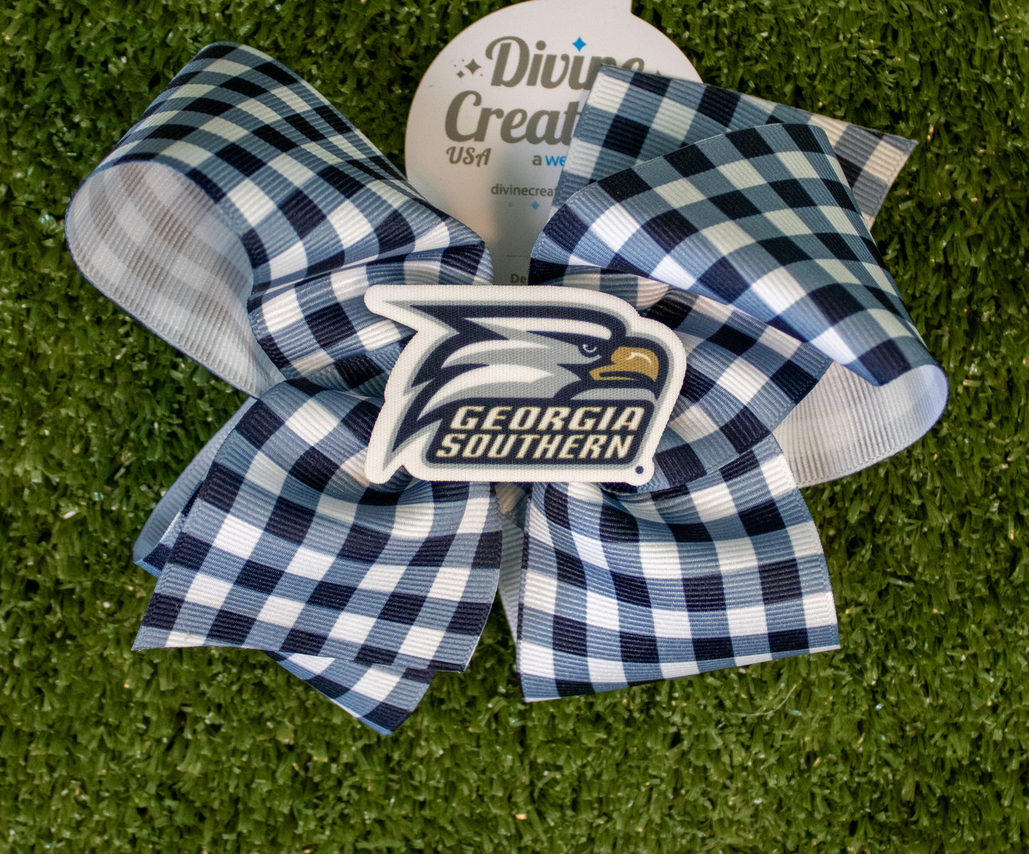 King Gingham Bow by Wee Ones