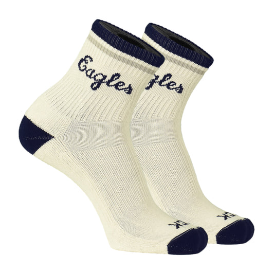 TCK - VINTAGE COTTON Knit-In Quarter Length Sock