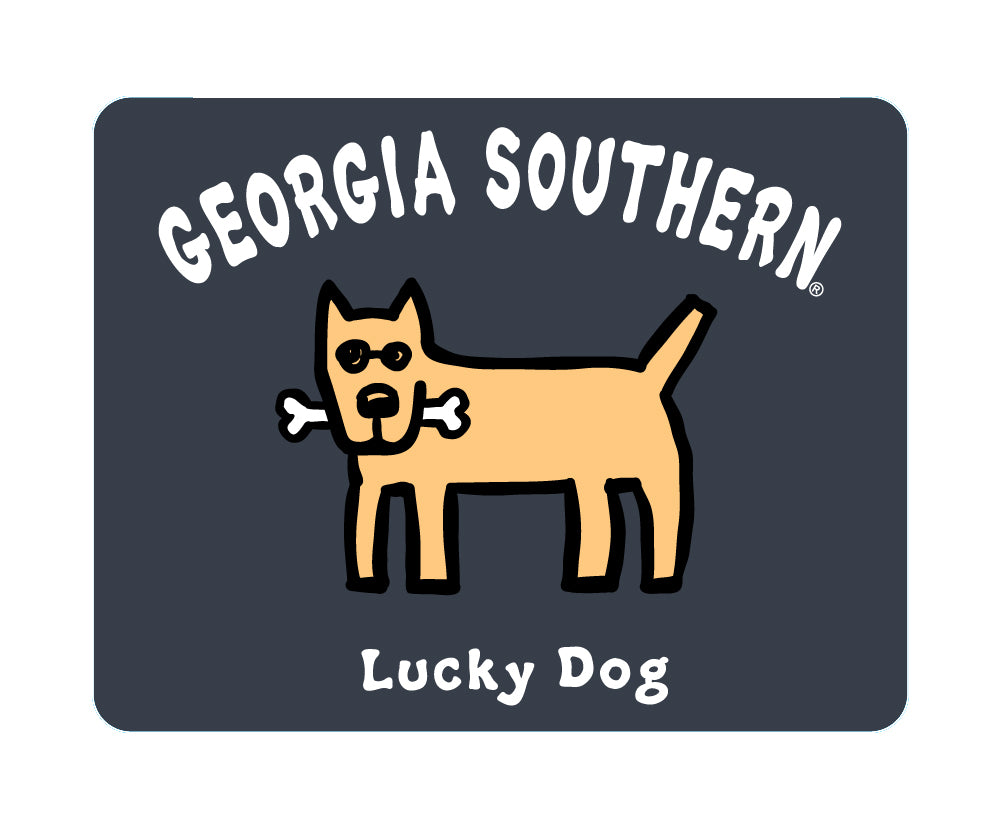 Life Is Good® LUCKY DOG Matte-Coated Decal Sticker