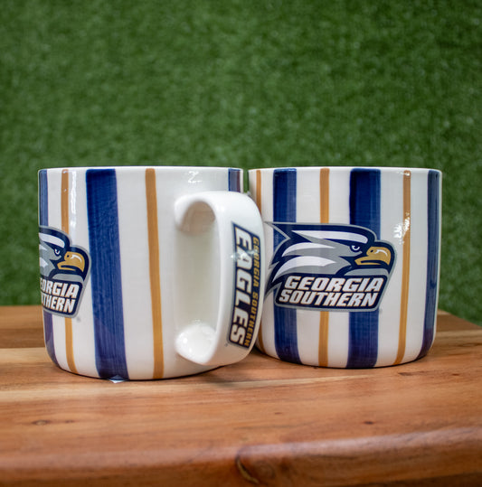 16oz Coffee Mug - BRUSHSTROKE STRIPE