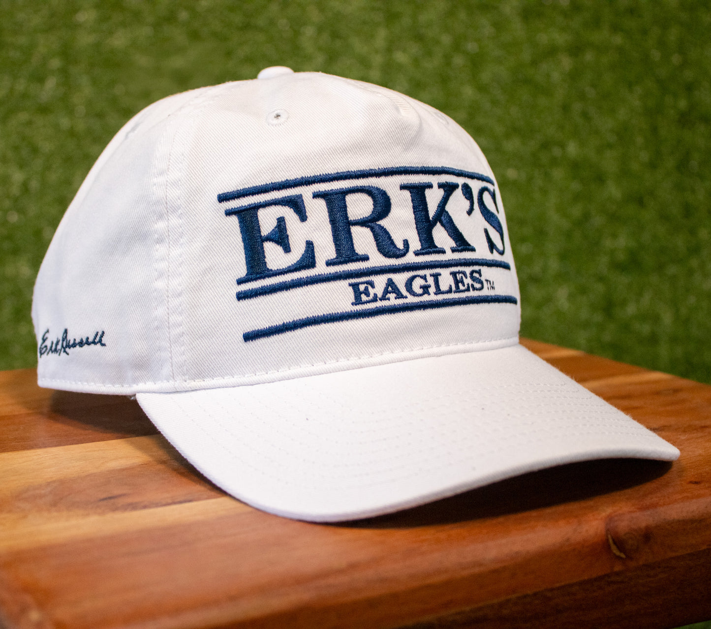 The Game - ERK 100 ERK'S EAGLES Comfort Twill Cap - White