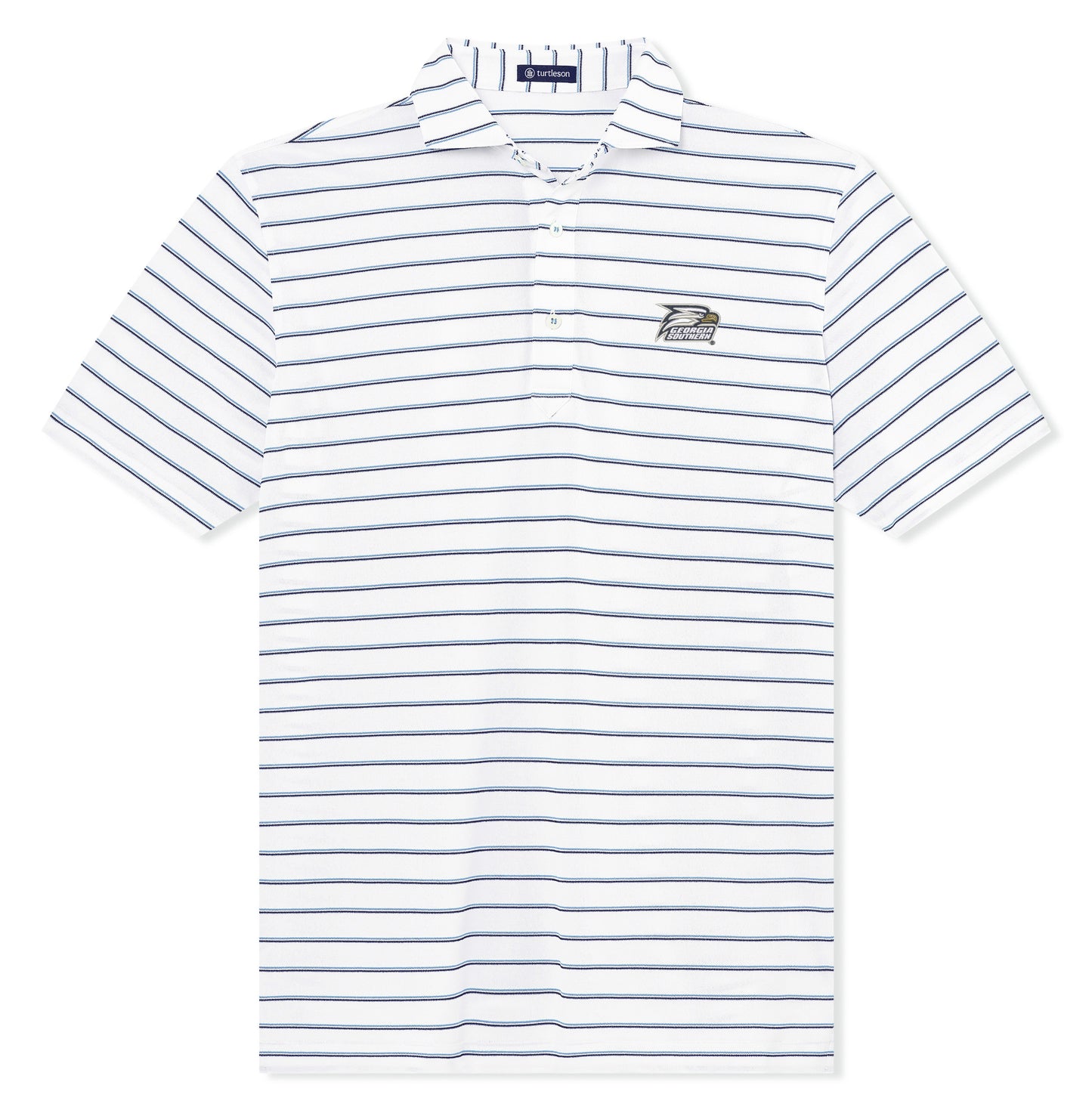 TURTLESON - Titan Stripe - Pique Performance Polo