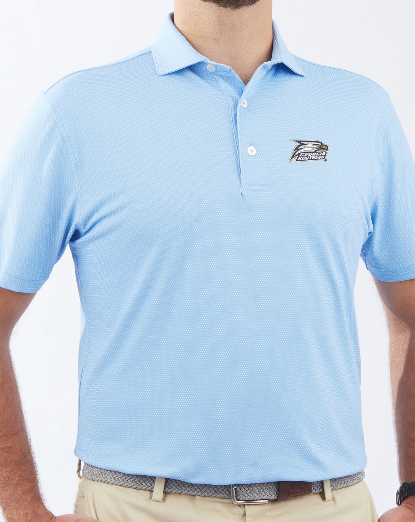 TURTLESON - Alex Dot Pattern - Performance Polo