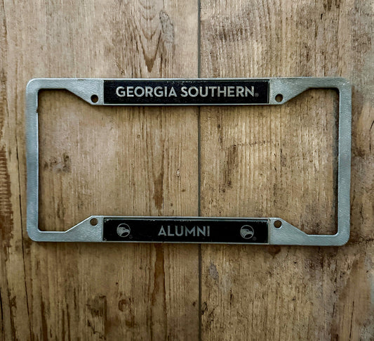 Metal ALUMNI License Plate Frame
